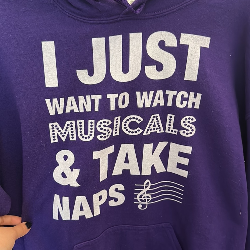 Purple GILDAN Heavy Blend Hoodie